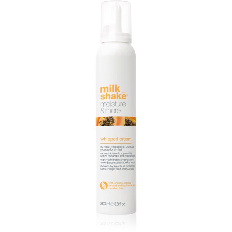 Milk Shake Moisture & More Whipped Cream bezoplachová hydratační péče pro suché vlasy 200 ml - parfo.cz