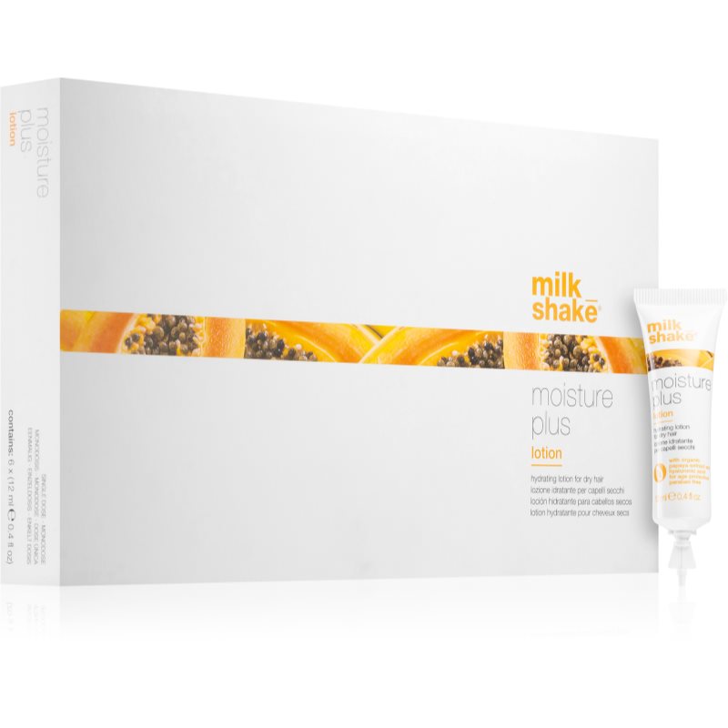 Milk Shake Moisture Plus intenzivní kúra pro suché vlasy 6x12 ml - parfo.cz