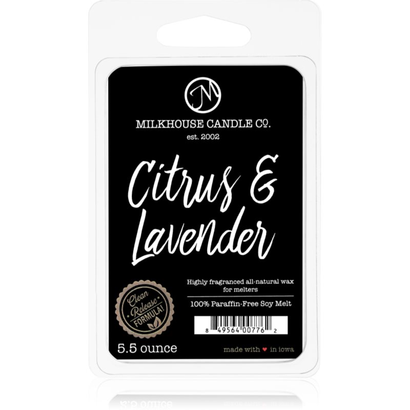 Milkhouse Candle Co. Creamery Citrus & Lavender vosk do aromalampy 155 g - parfo.cz