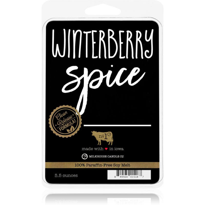 Milkhouse Candle Co. Farmhouse Winterberry Spice vosk do aromalampy 155 g - parfo.cz