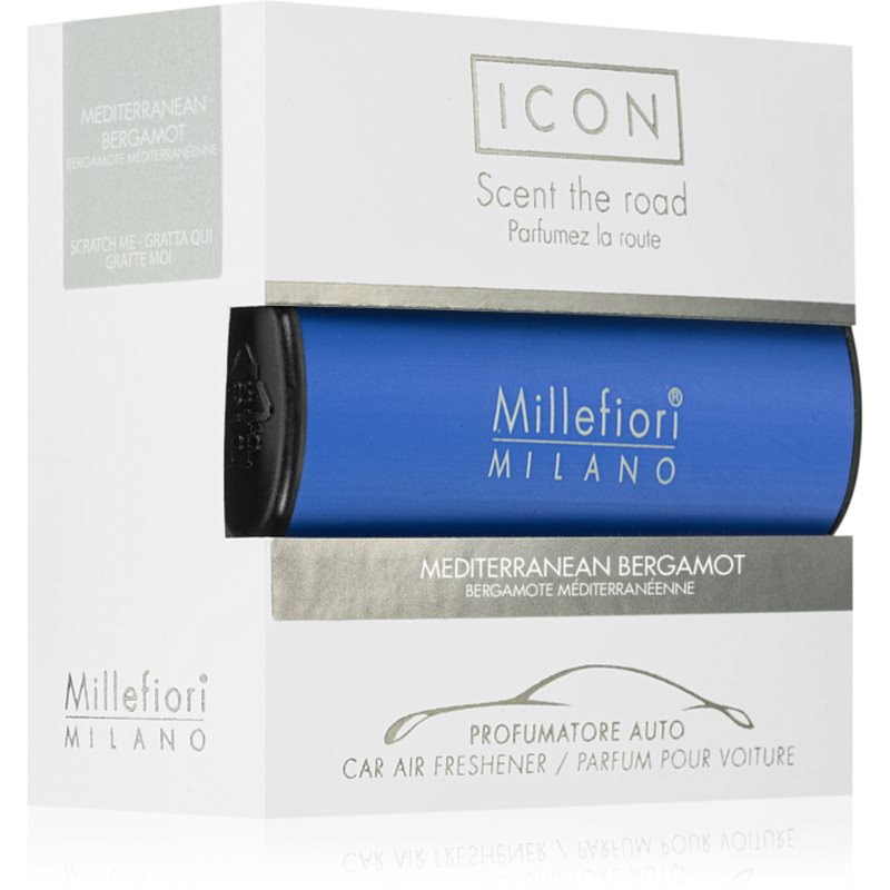Millefiori Icon Mediterranean Bergamot vůně do auta 1 ks - parfo.cz