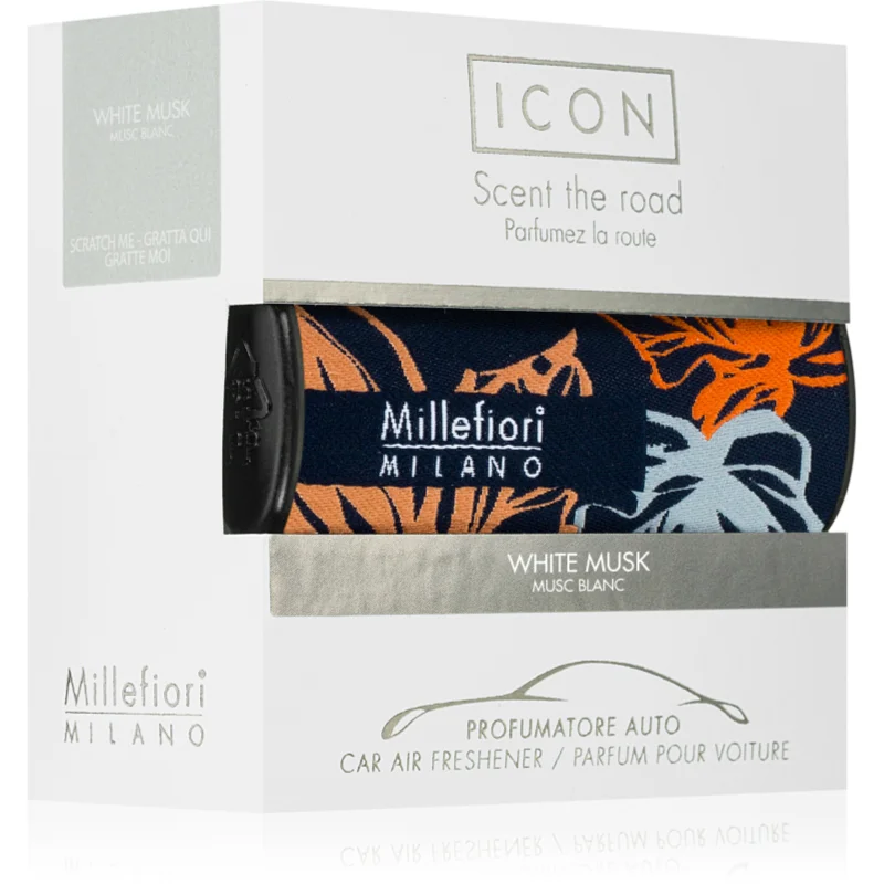 Millefiori Icon White Musk vůně do auta 1 ks - parfo.cz