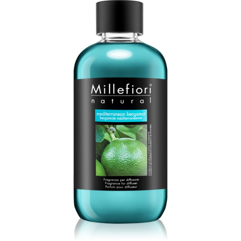 Millefiori Milano Mediterranean Bergamot náplň do aroma difuzérů 500 ml - parfo.cz