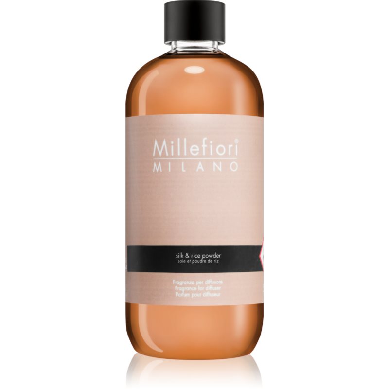 Millefiori Milano Silk & Rice Powder náplň do aroma difuzérů 500 ml - parfo.cz