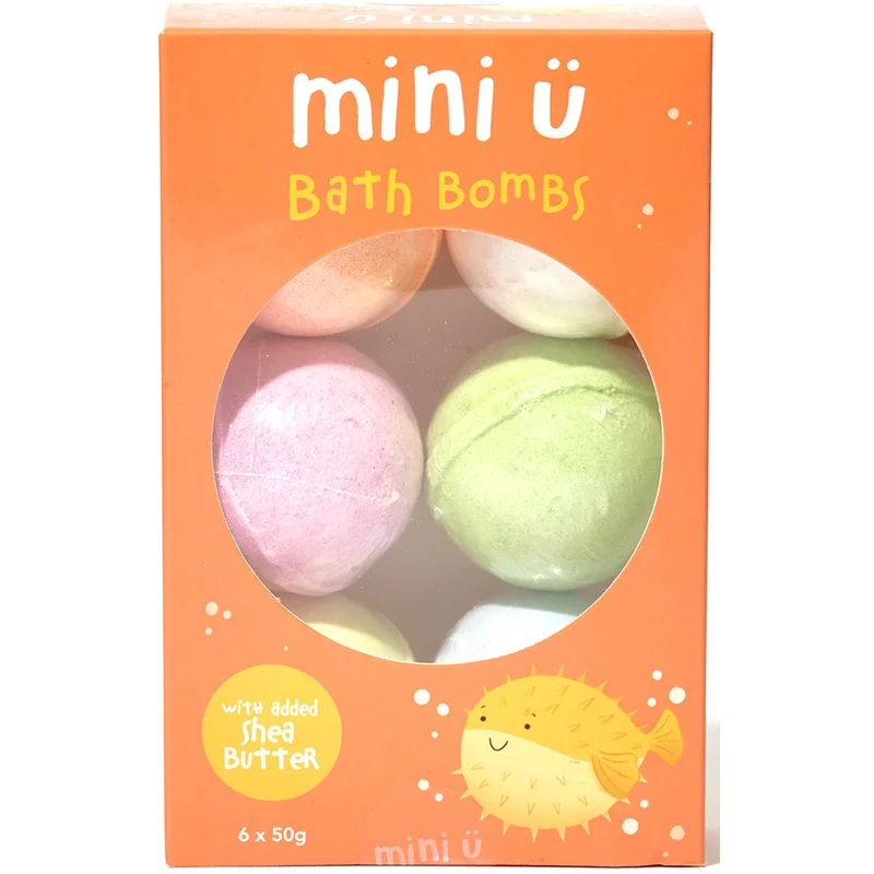 Mini-U Bath Bomb 6 Pack šumivá koule do koupele 6x50 g - parfo.cz