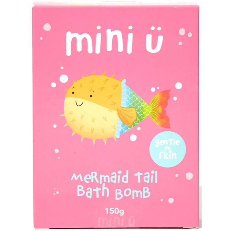 Mini-U Bath Bomb Mermaid Tail šumivá koule do koupele 150 g - parfo.cz