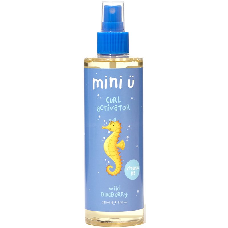 Mini-U Curl Activator Wild Blueberry aktivační sprej pro kudrnaté vlasy pro děti 250 ml - parfo.cz