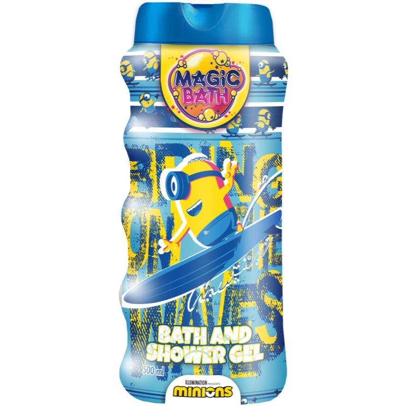 Minions Magic Bath Bath & Shower Gel sprchový a koupelový gel pro děti 500 ml - parfo.cz