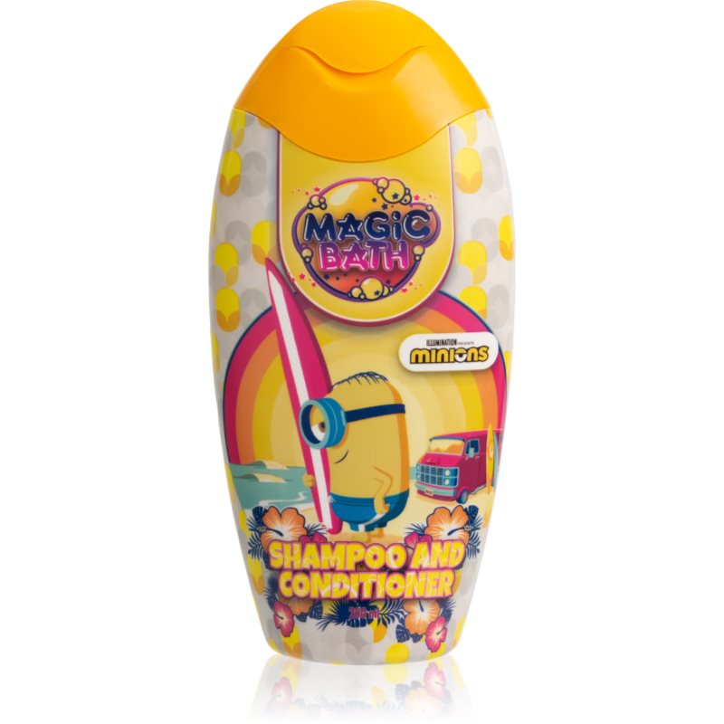 Minions Magic Bath Shampoo & Conditioner šampon a kondicionér pro děti 200 ml - parfo.cz