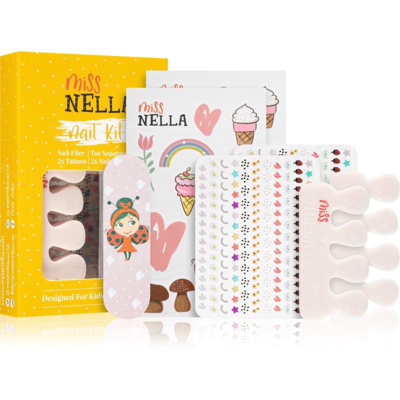 Miss Nella Nail Kit Set Manicure Kit for Children manikúrní set pro děti - parfo.cz