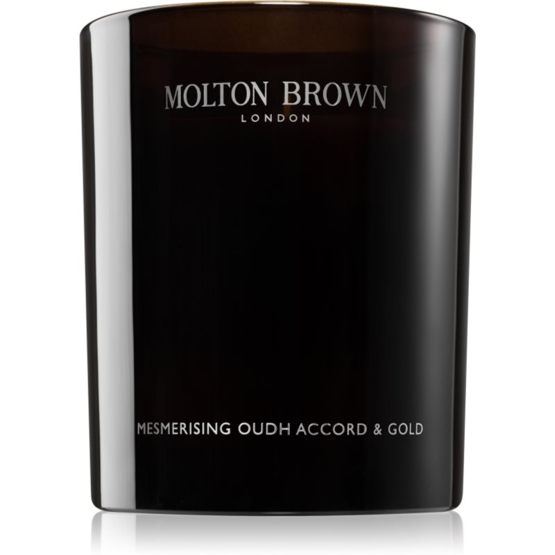 Molton Brown Mesmerising Oudh Accord & Gold Candle vonná svíčka 190 g - parfo.cz