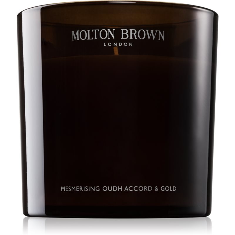 Molton Brown Mesmerising Oudh Accord & Gold Candle vonná svíčka 600 g - parfo.cz