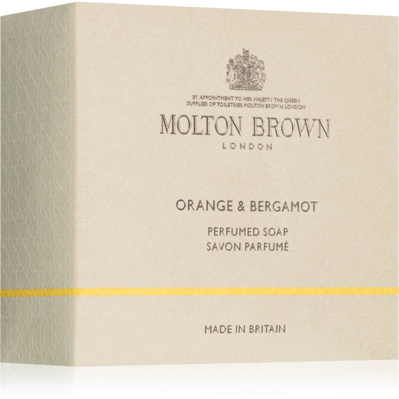 Molton Brown Orange & Bergamot Perfumed Soap tuhé mýdlo na ruce a tělo 150 g - parfo.cz