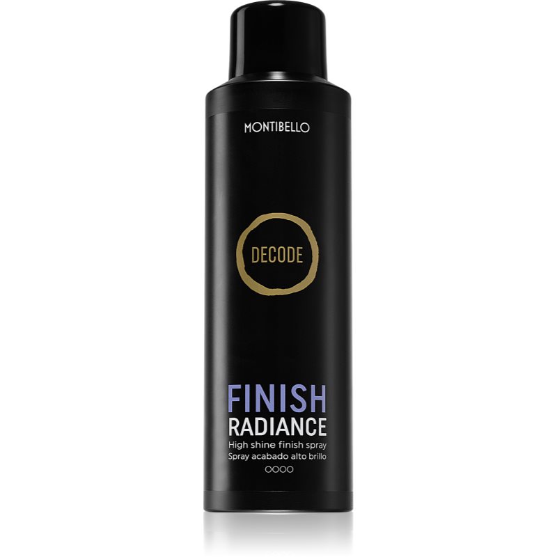 Montibello Decode Finish Radiance Spray rychleschnoucí sprej na vlasy pro lesk 200 ml - parfo.cz