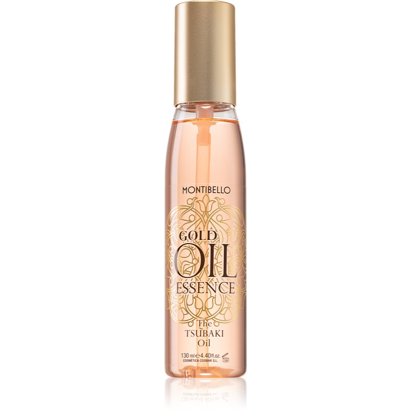 Montibello Gold Oil Tsubaki Oil hydratační a vyživující olej na vlasy pro ochranu barvy 130 ml - parfo.cz