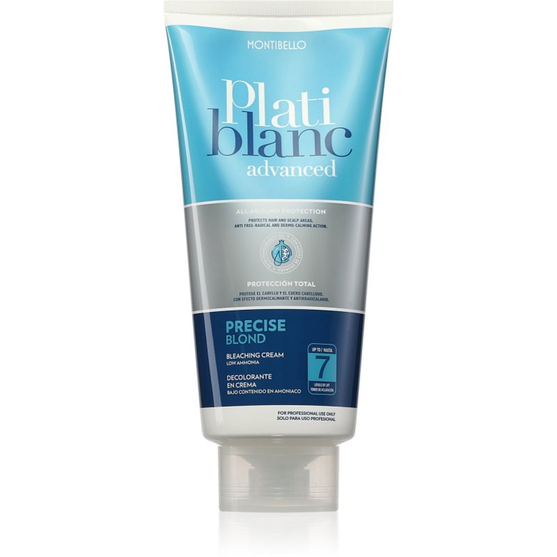 Montibello Plati blanc odbarvovač pro blond vlasy 500 g - parfo.cz