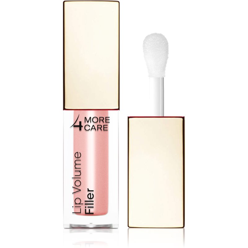 More4Care Lip Volume Filler lesk na rty pro větší objem odstín Light Pink 4.8 g - parfo.cz