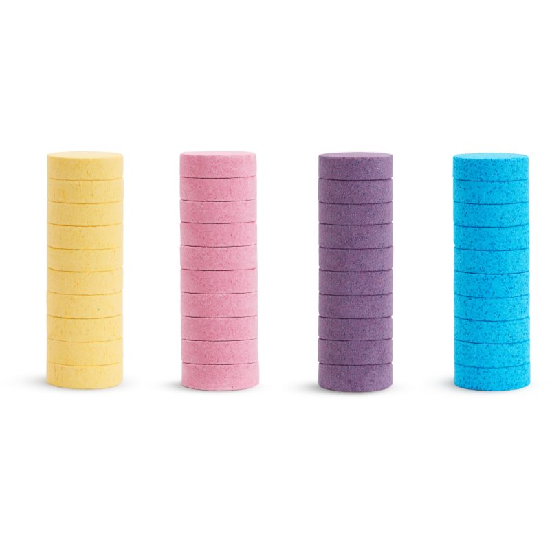 Munchkin Color Buddies barevné šumivé tablety do koupele 24 m+ 40 ks - parfo.cz
