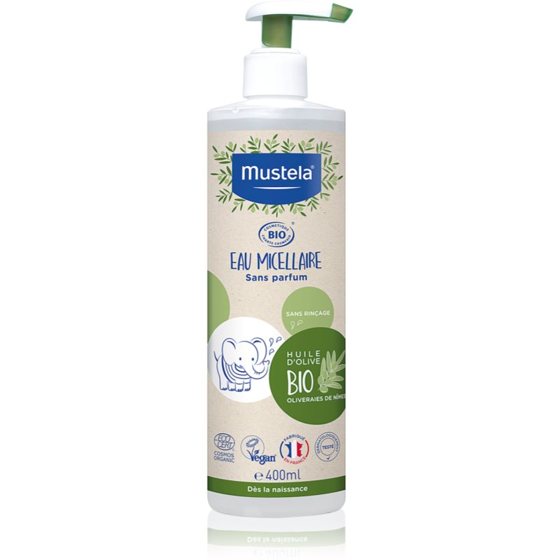 Mustela BIO micelární voda pro děti od narození 400 ml - parfo.cz