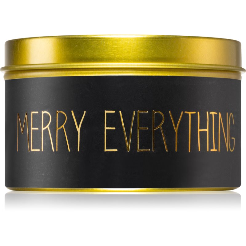 My Flame Warm Cashmere Merry Everything & Happy Always vonná svíčka v plechovce 8x4