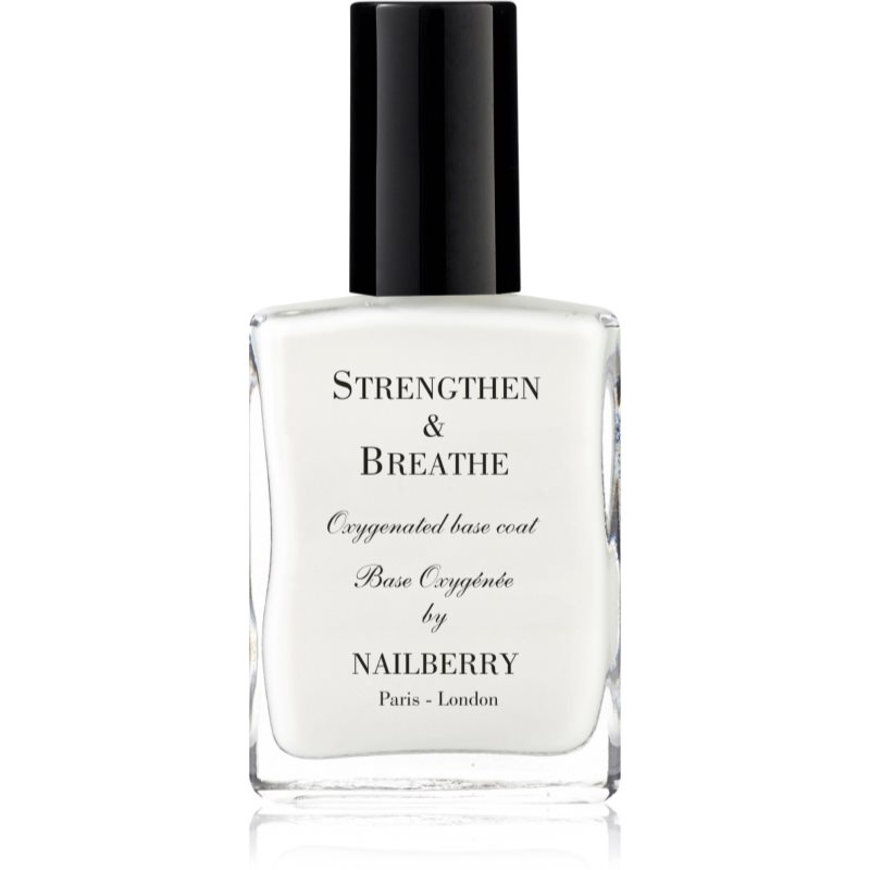 NAILBERRY Strengthen & Breathe podkladový lak na nehty se zpevňujícím účinkem 15 ml - parfo.cz