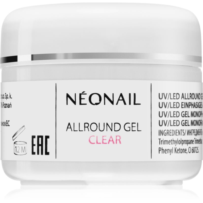 NEONAIL Allround Gel Clear gel pro modeláž nehtů 5 ml - parfo.cz