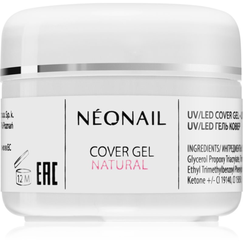 NEONAIL Cover Gel Natural gel pro modeláž nehtů 5 ml - parfo.cz