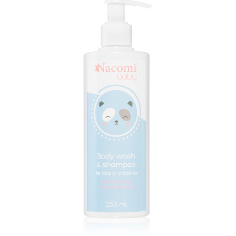 Nacomi Baby šampon a sprchový gel pro děti od narození 249 ml - parfo.cz