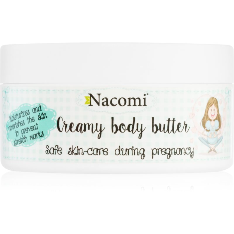 Nacomi PREGNANCY FRIENDLY SKIN CARE krémové tělové máslo 100 g - parfo.cz