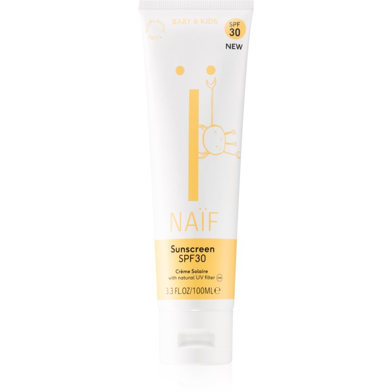 Naif Baby & Kids Sunscreen SPF 30 dětský krém na opalování SPF 30 100 ml - parfo.cz