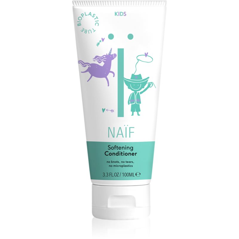 Naif Kids Softening Conditioner kondicionér pro snadné rozčesání vlasů pro děti 200 ml - parfo.cz