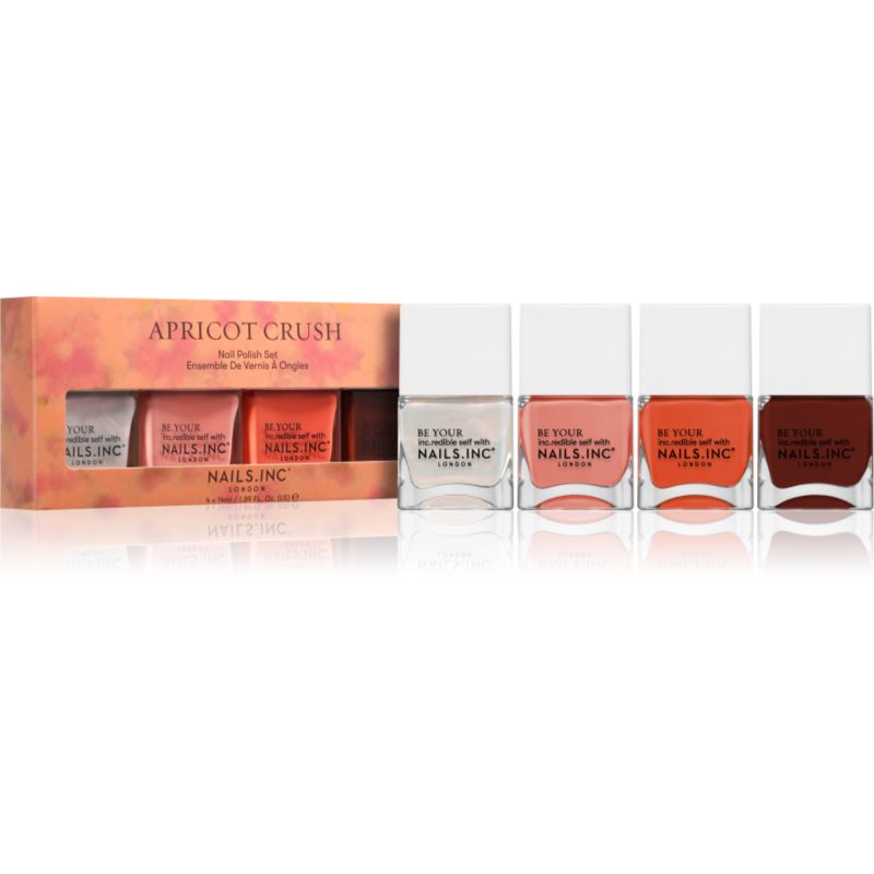 Nails Inc. Apricot Crush sada laků na nehty - parfo.cz