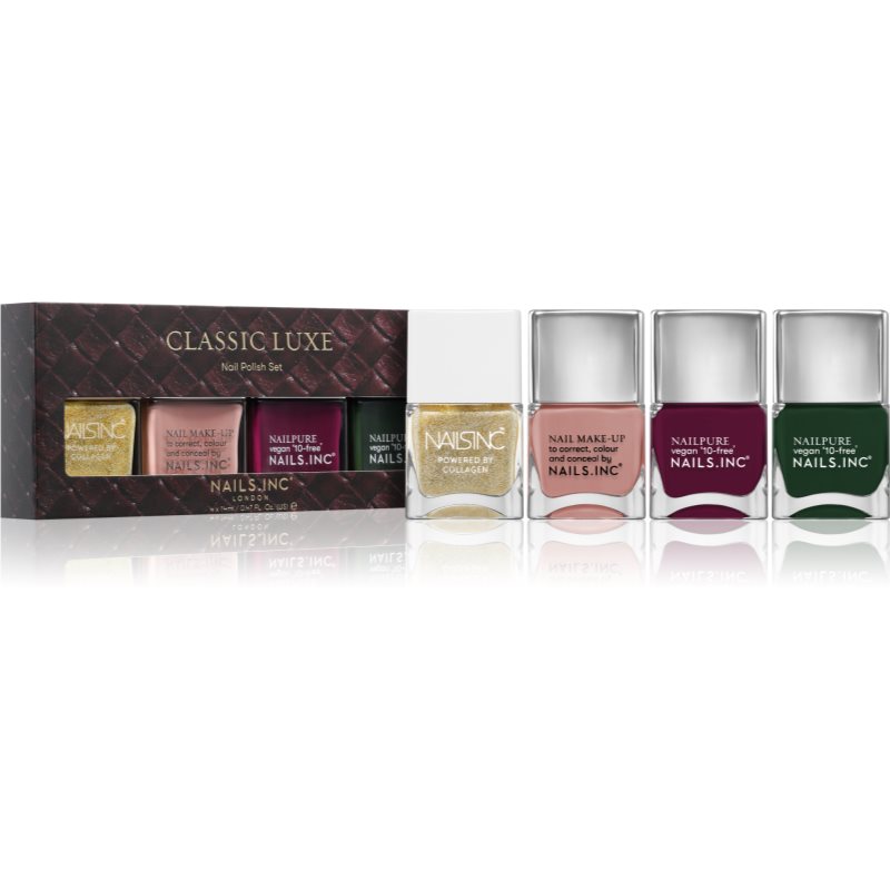 Nails Inc. Classic Luxe sada laků na nehty - parfo.cz