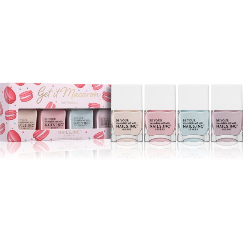 Nails Inc. Get It Macaron sada laků na nehty - parfo.cz