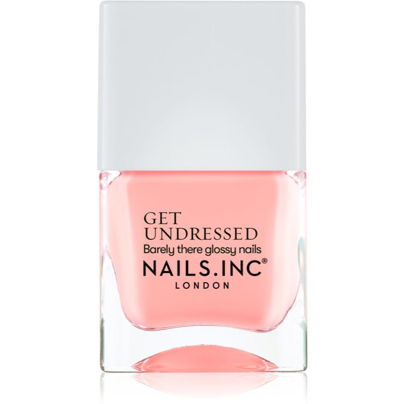Nails Inc. Get Undressed pečující lak na nehty odstín Always Undressed 14 ml - parfo.cz