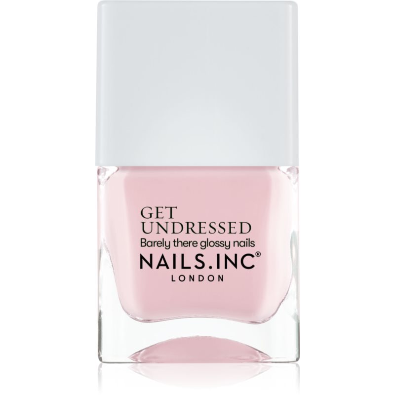 Nails Inc. Get Undressed pečující lak na nehty odstín Dare To Bare 14 ml - parfo.cz