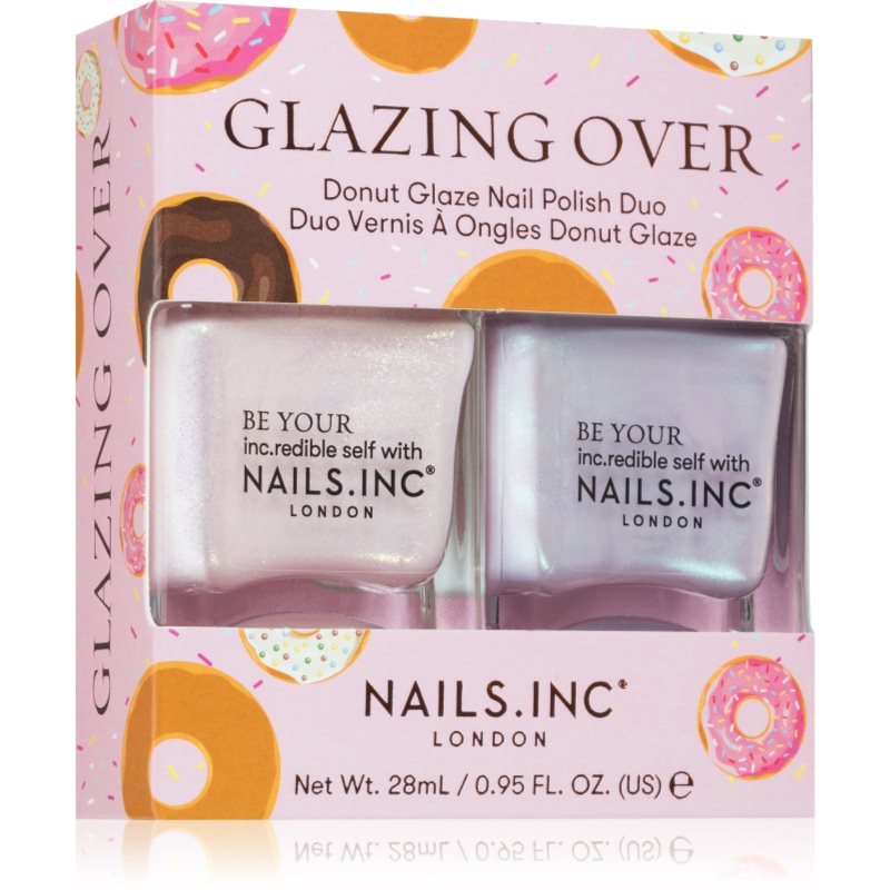 Nails Inc. Glazing Over Donut Glaze sada laků na nehty - parfo.cz