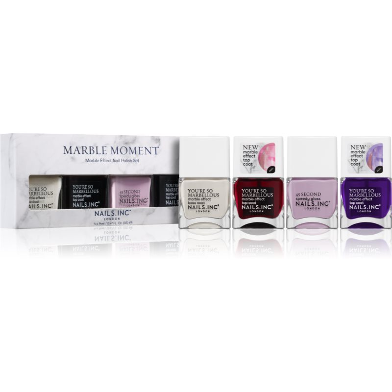 Nails Inc. Marble Moment sada laků na nehty - parfo.cz