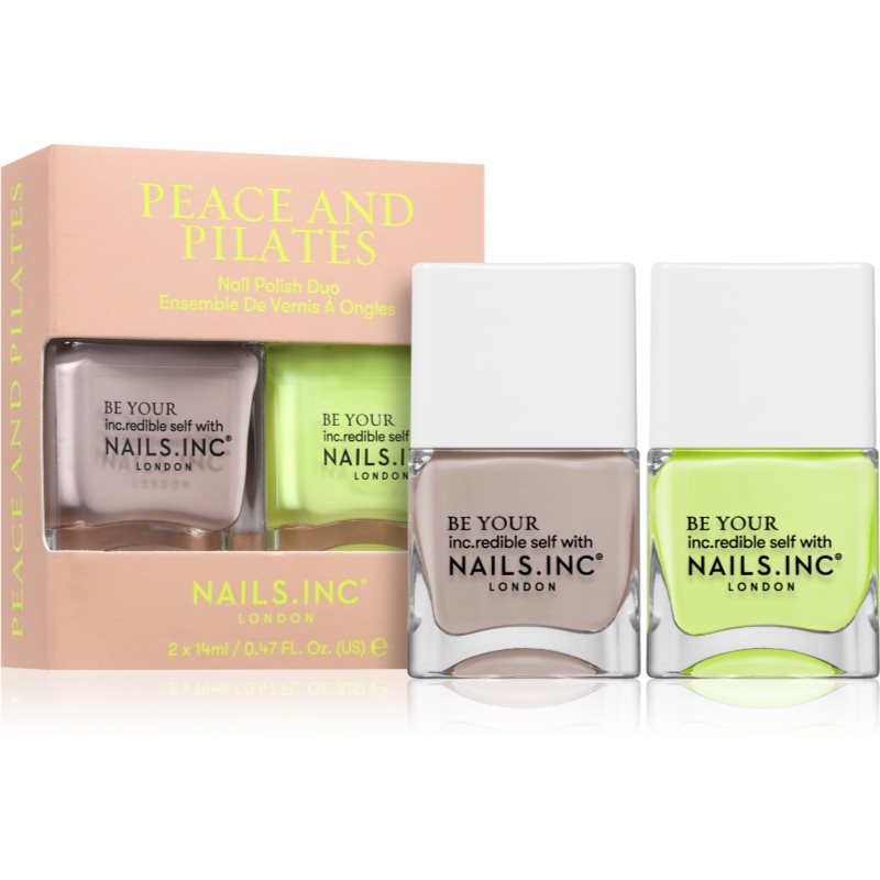 Nails Inc. Peace and Pilates sada laků na nehty - parfo.cz