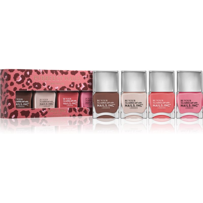 Nails Inc. Purrfect Nails sada laků na nehty - parfo.cz