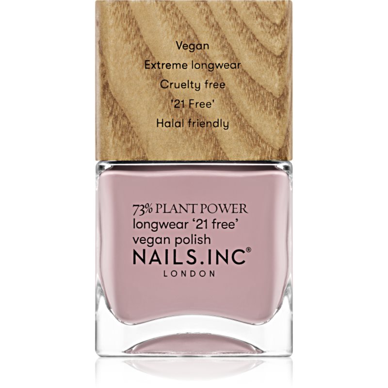 Nails Inc. Vegan Nail Polish dlouhotrvající lak na nehty odstín Mani Meditation 14 ml - parfo.cz