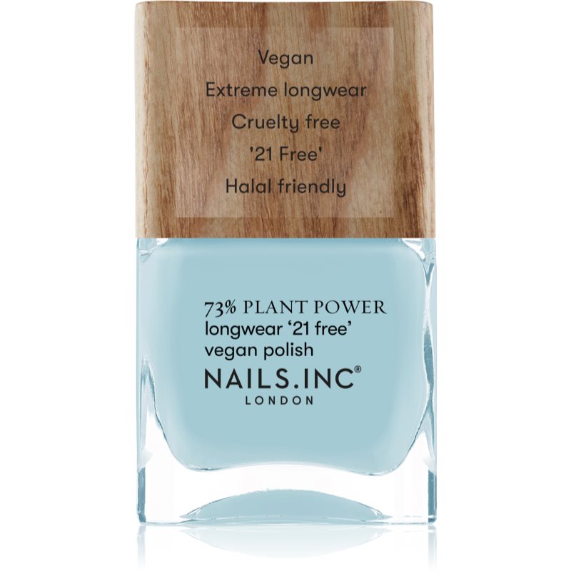 Nails Inc. Vegan Nail Polish dlouhotrvající lak na nehty odstín Sky's My Limit 14 ml - parfo.cz