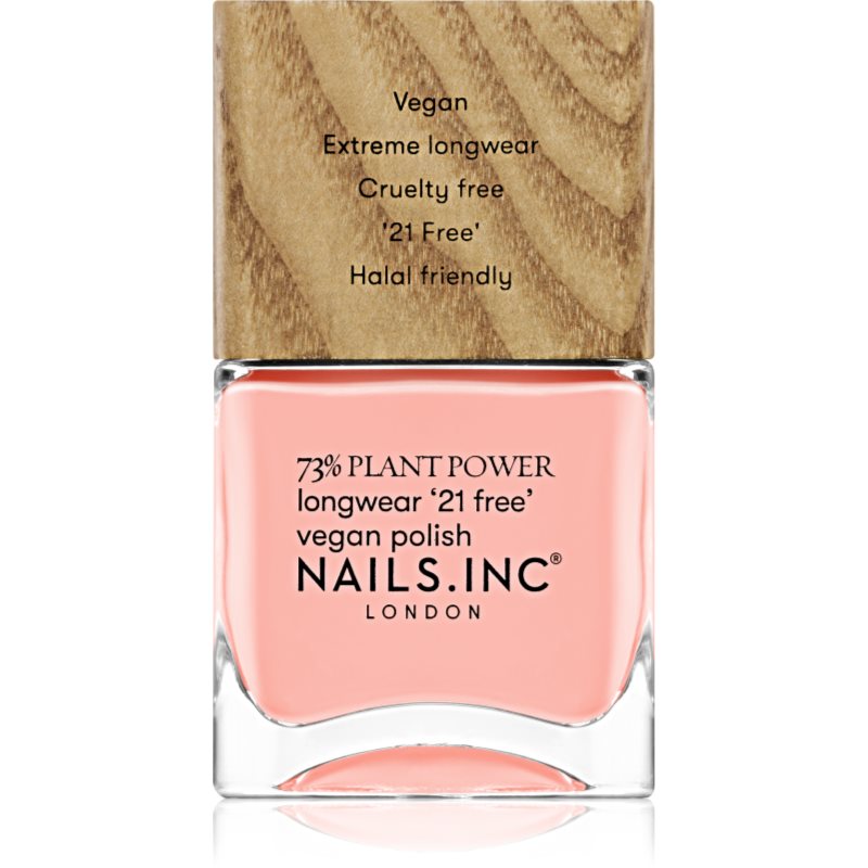 Nails Inc. Vegan Nail Polish dlouhotrvající lak na nehty odstín Zero Waste Pro 14 ml - parfo.cz