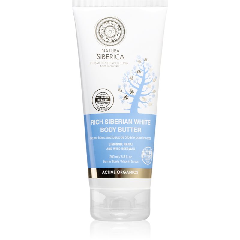Natura Siberica Active Organics tělové máslo proti celulitidě 200 ml - parfo.cz