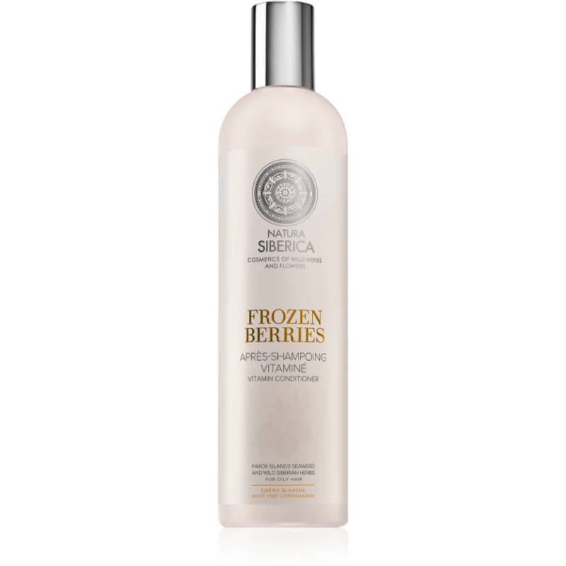 Natura Siberica Copenhagen Frozen Berries vitaminový kondicionér pro mastné vlasy 400 ml - parfo.cz