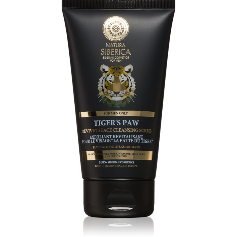 Natura Siberica For Men Only čisticí pleťový peeling 150 ml - parfo.cz