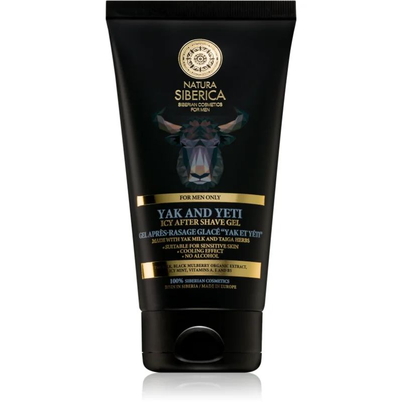 Natura Siberica For Men Only gel po holení pro regeneraci pleti 150 ml - parfo.cz