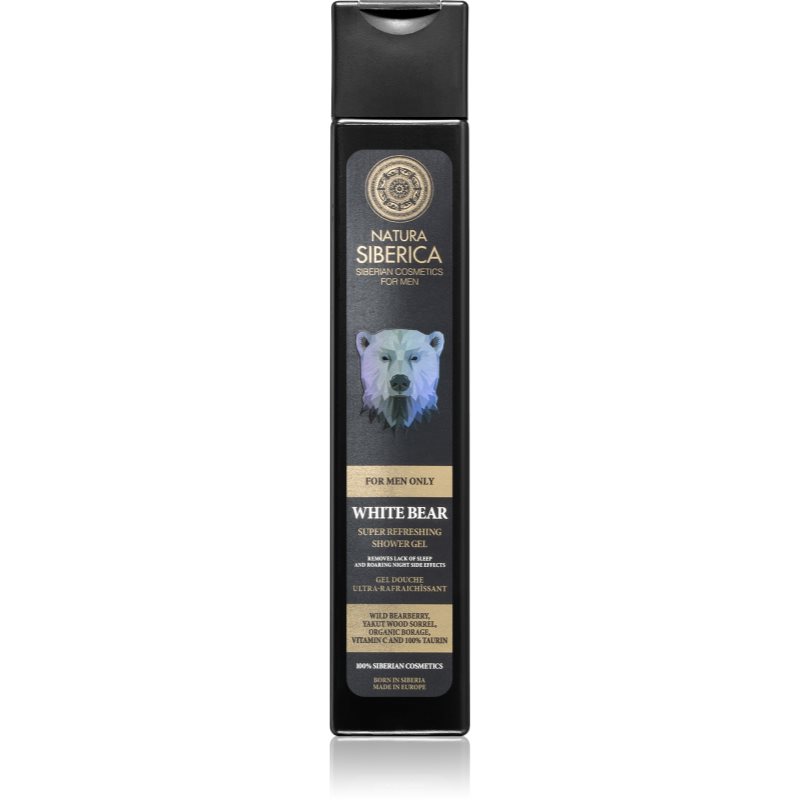 Natura Siberica For Men Only osvěžující sprchový gel pro muže 250 ml - parfo.cz