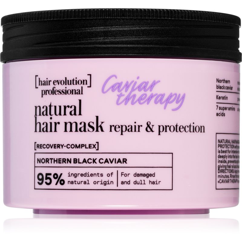 Natura Siberica Hair Evolution Caviar Therapy hloubkově posilující maska na vlasy pro suché a poškozené vlasy 150 ml - parfo.cz