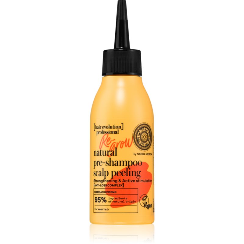 Natura Siberica Hair Evolution Re-Grow povzbuzující peeling na vlasy a vlasovou pokožku 115 ml - parfo.cz